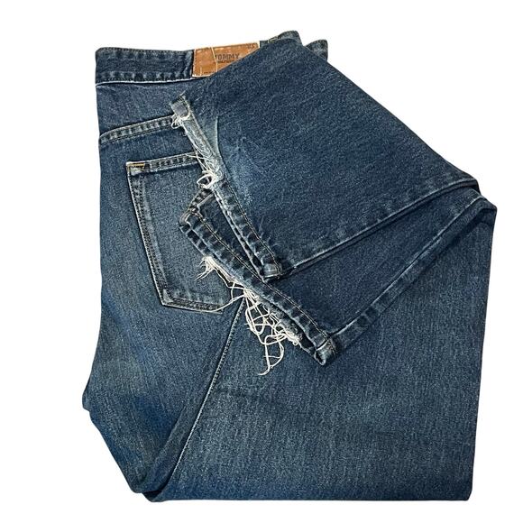 Mens Jeans 36x32 Grungy Distressed Y2K 90s Skateboarding Streetwear Relaxed Fit - Picture 1 of 9